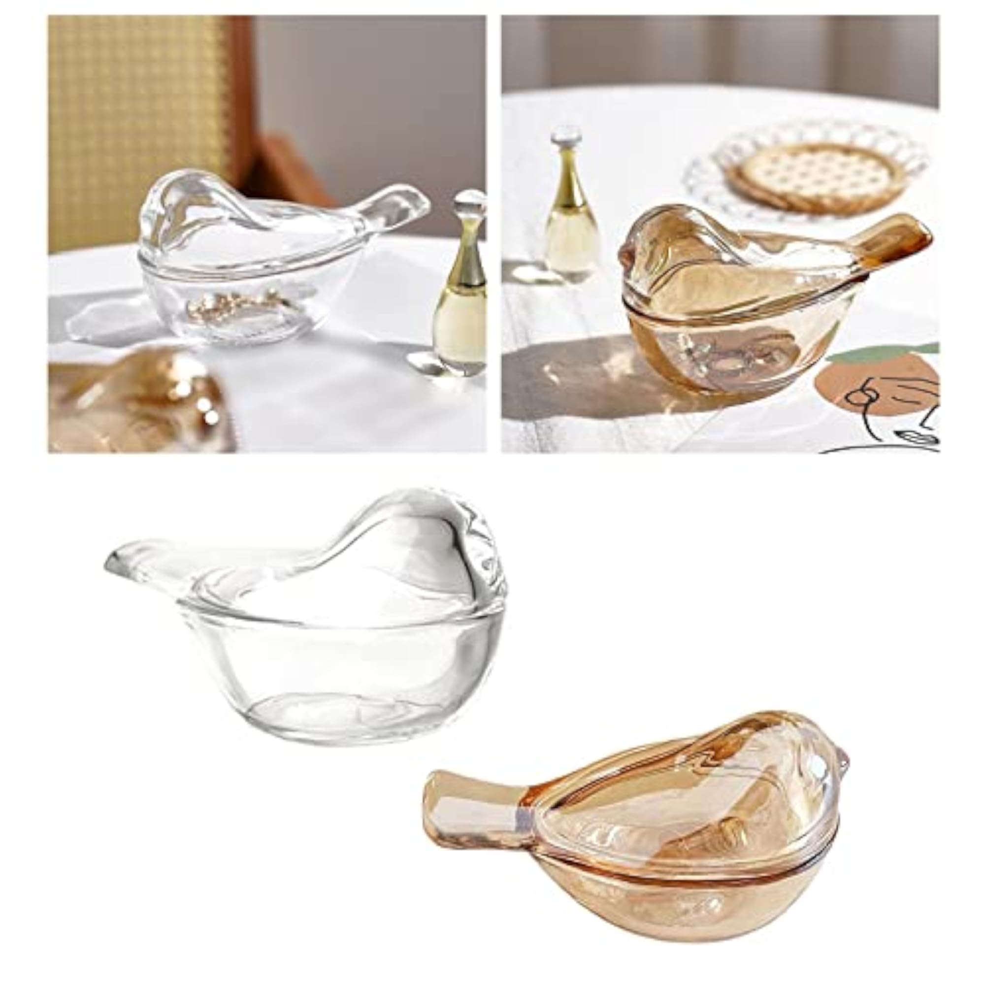 Bird Shaped Jewelry Storage Box for Necklaces